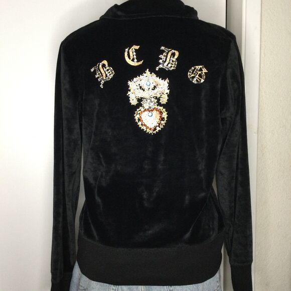 Bcbgmaxazria velour sweater - Picture 4 of 9